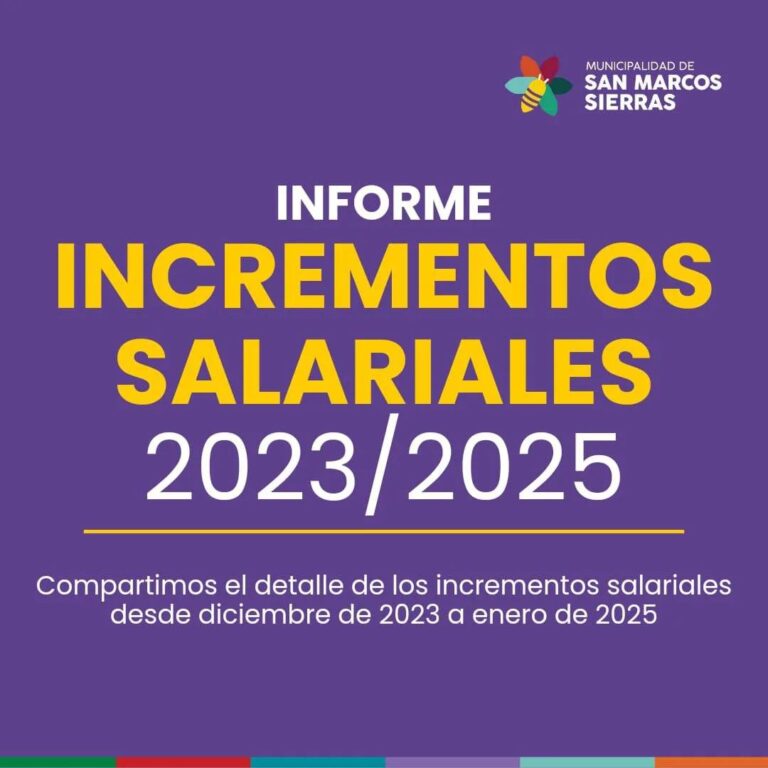 Informe Incrementos Salariales