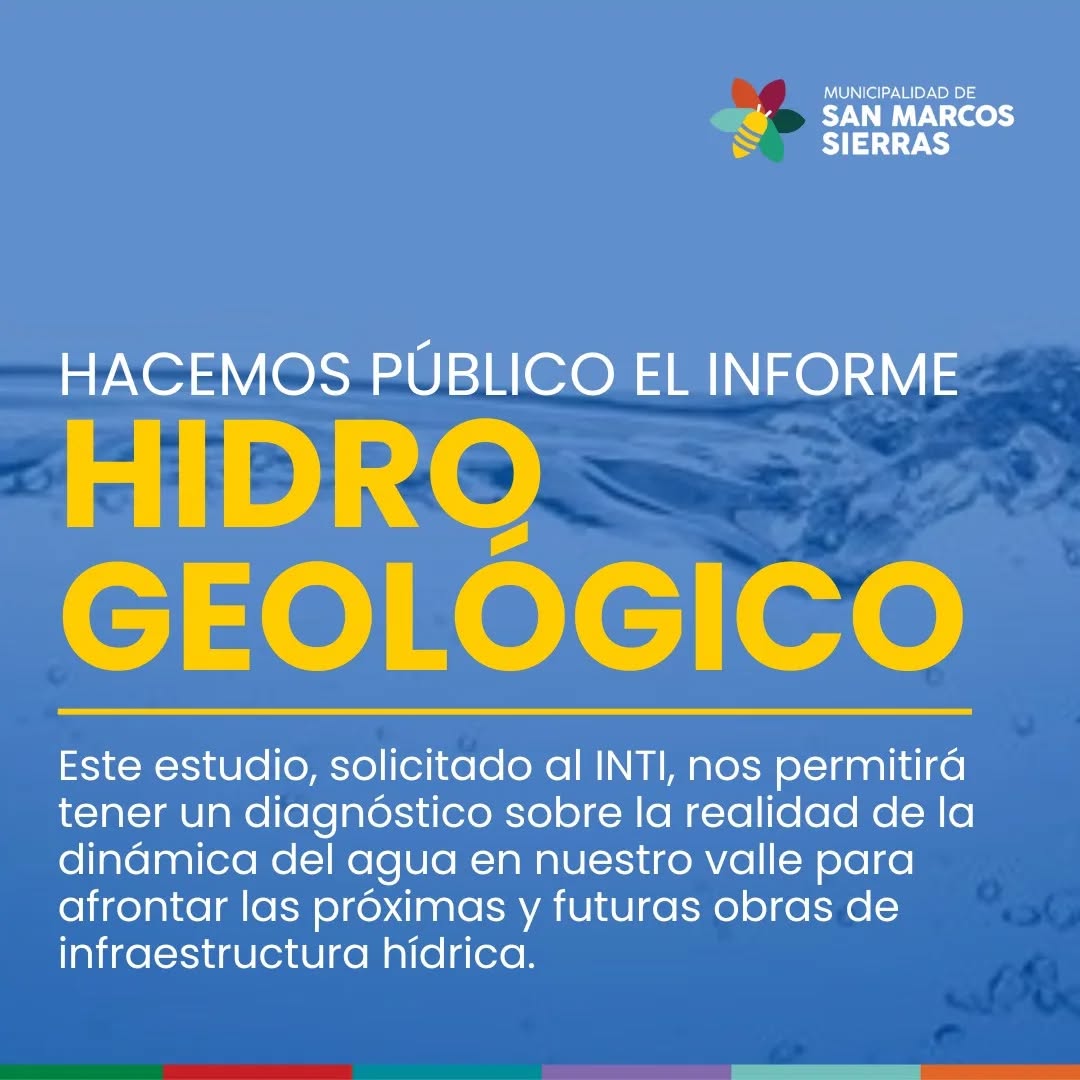 Diagnóstico Hidrogeológico en San Marcos Sierras