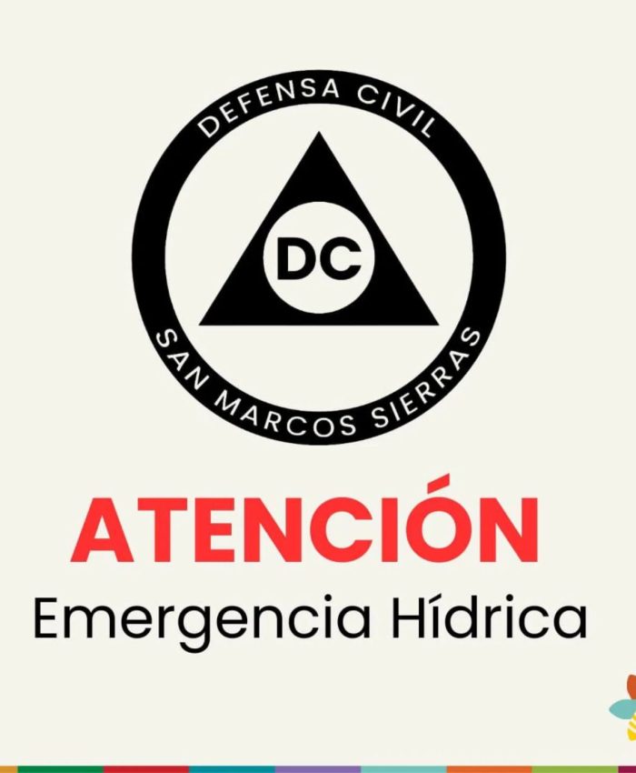 EMERGENCIA HÍDRICA