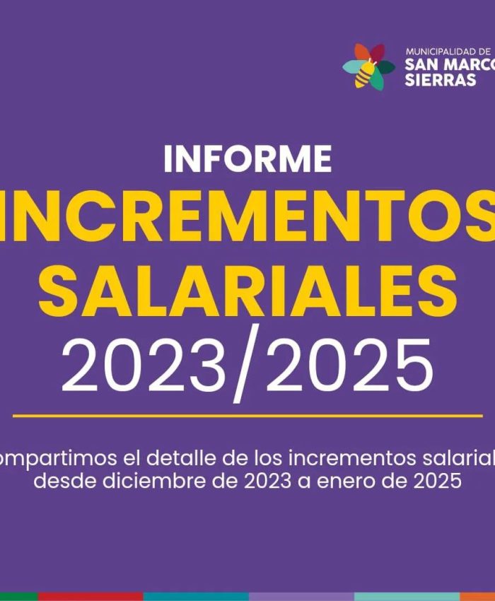 Informe Incrementos Salariales