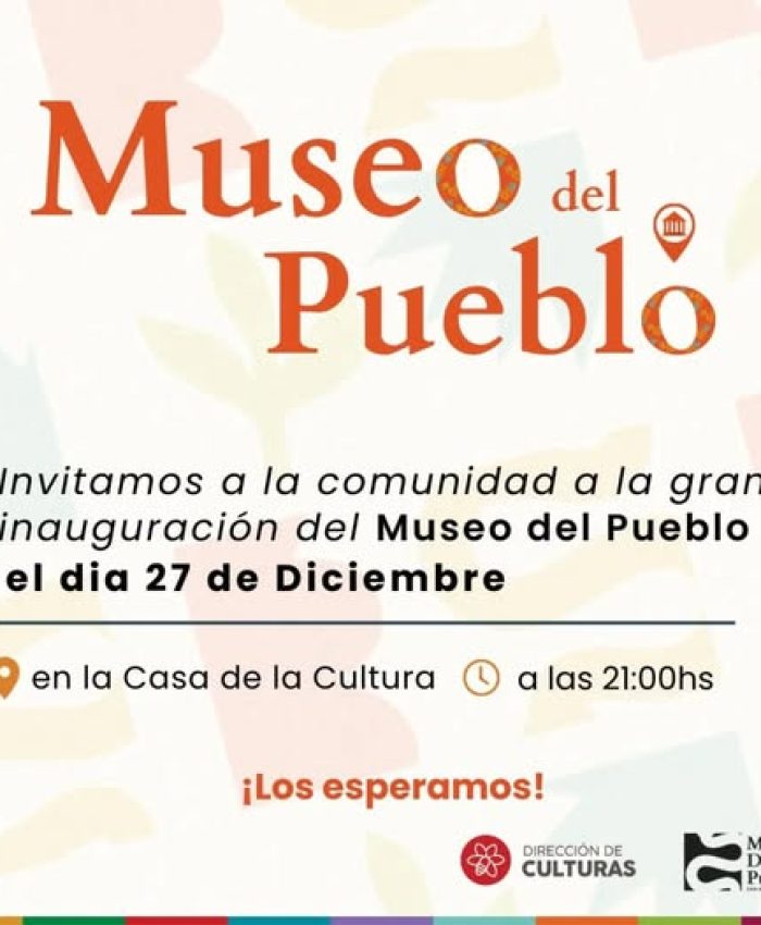 Gran inauguración del Museo del Pueblo