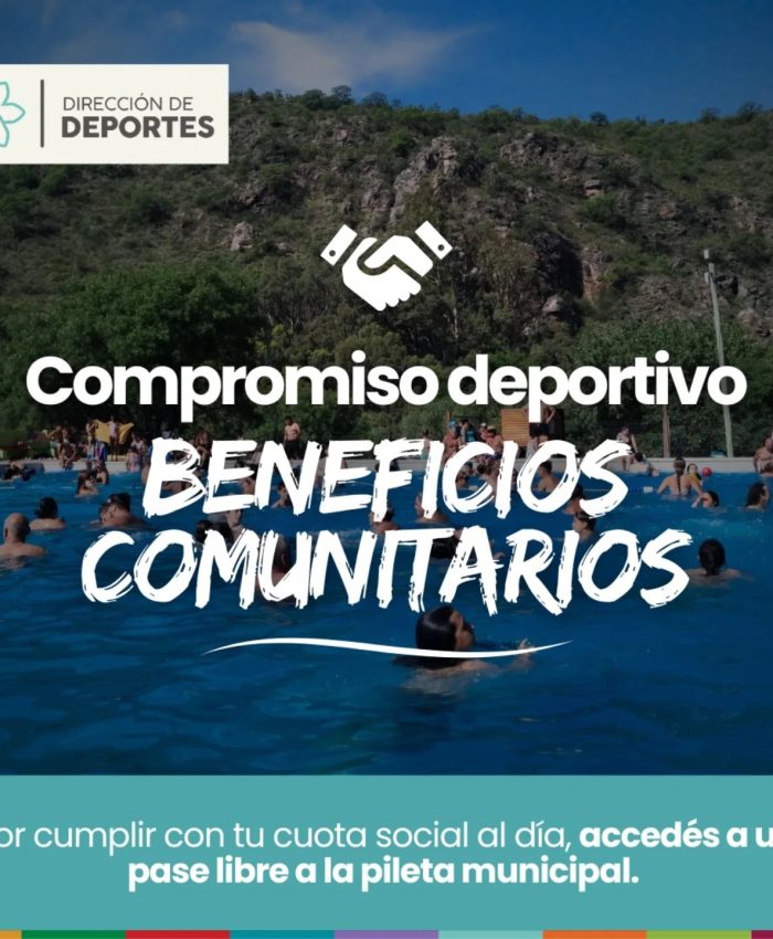 Compromiso deportivo, beneficios comunitarios 