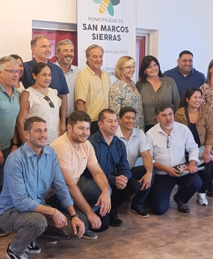 Encuentro educativo regional en San Marcos Sierras con presencia del ministro Horacio Ferreyra